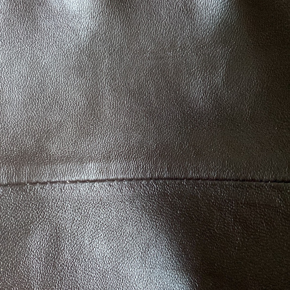 Croft &Barrow Lambskin Leather Blazer and Pants - Picture 9 of 11